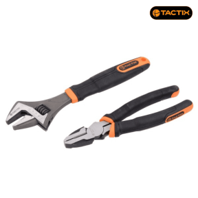Комплект френски ключ и комбинирани клещи Tactix
