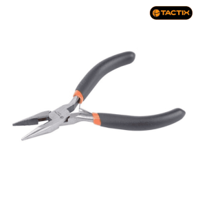 Мини клещи с правоусти Tactix CR-V, 120 мм