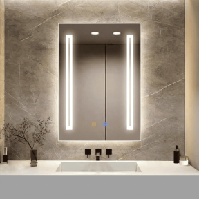 LED огледало за баня Makena H-138 с функция против изпотяване