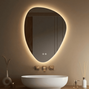 LED огледало Makena LED302 с функция против изпотяване, 60x80 см