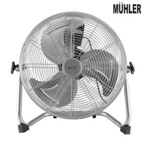 Вентилатор подов 16'' Muhler FM-1613, 90W, индустриален, метален