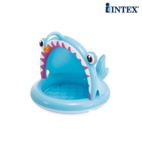 Бебешки надуваем басейн със сенник Intex Angler Fish, 56419NP