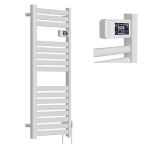 Алуминиева електрическа лира Cascada 500 x 1200 мм, Бяла, 500 W