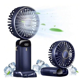Безжичен мини вентилатор с арома функция и LED дисплей