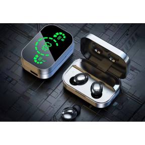 Безжични Bluetooth слушалки с интелигентен цифров дисплей
