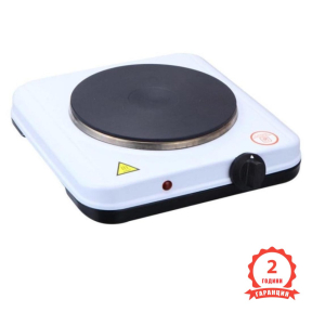 Електрически котлон Rosberg R51445BR, 1500W, Светлинен индикатор, 3 степени мощност, Бял