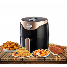 Фритюрник с горещ въздух 5.5л Фритюрник с горещ въздух 5.5л