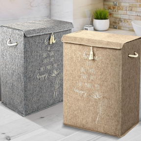 Голям кош за съхранение с капак Голям кош за съхранение с капак