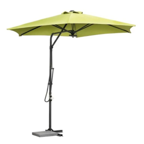 Градински чадър Лале с LED осветление, Стойка и метална рамка с Механизъм  Градински чадър Лале с LED осветление, Стойка и метална рамка с Механизъм