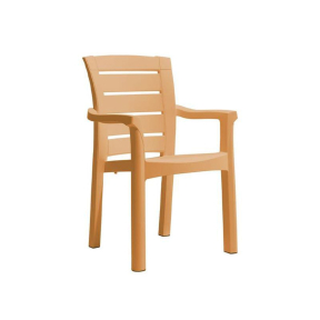 Градински стол с подлакътници - Карамел Градински стол с подлакътници - Карамел