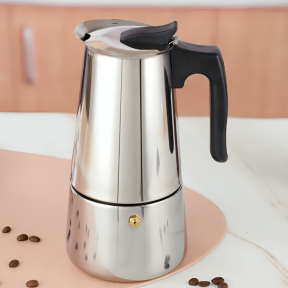 Италианска стоманена кафеварка, 300 мл.