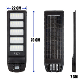 Соларна улична лампа COB - 500 W
