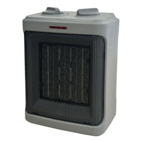 Керамична вентилаторна печка Oliver Voltz OV51970H, 1500W, 3 режима, Защита при преобръщане, Сив