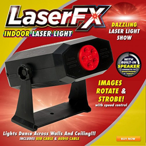 Коледен лазер проектор с музика LaserFX Коледен лазер проектор с музика LaserFX