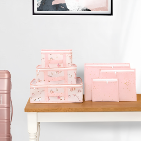 Комплект 6 броя детски органайзери за куфар Комплект 6 броя детски органайзери за куфар