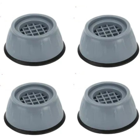 Комплект антивибрационни крачета за пералня, Противоплъзгащи, 4 броя