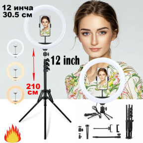 ЛЕД СЕЛФИ РИНГ ЛАМПА ЗА СНИМКИ И ВИДЕО ЛЕД СЕЛФИ РИНГ ЛАМПА ЗА СНИМКИ И ВИДЕО