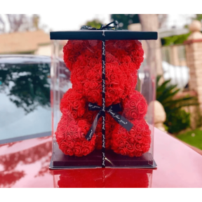 Мече от рози 25 см. 