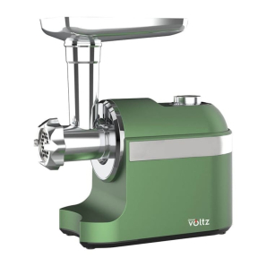 Месомелачка с приставка за домати Oliver Voltz OV51991F, 1800W, Аксесоар за колбаси, Зелен