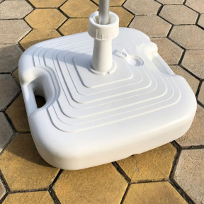 Основа за чадър, воден баласт - 16 литра, бяла Основа за чадър, воден баласт - 16 литра, бяла