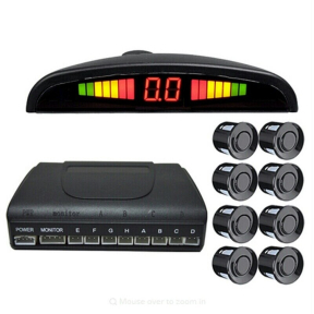 Парктроник система за автомобил с 8 сензора