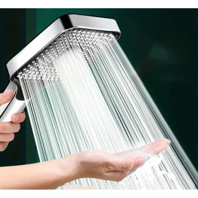 Правоъгълна душ слушалка с 3 режима на струя Правоъгълна душ слушалка с 3 режима на струя