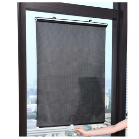 Прибиращ се сенник за прозорец с вендузи