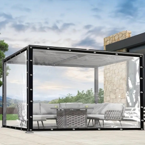 Прозрачно градинско покривало с UV покритие