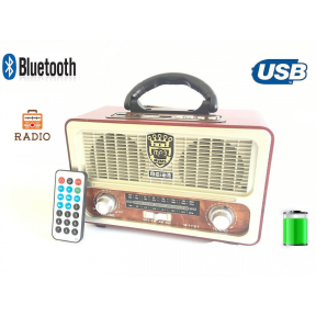 Ретро( Винтидж)Радио Meier M-111BT FM, Bluetooth USB SD AUX Ретро( Винтидж)Радио Meier M-111BT FM, Bluetooth USB SD AUX