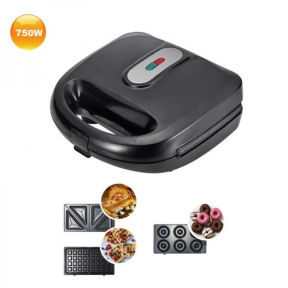 Сандвич тостер 3 в 1 за сандвичи, понички и гофрети Сандвич тостер 3 в 1 за сандвичи, понички и гофрети