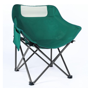 Сгъваем стол за къмпинг, двойна подплата със страничен джоб