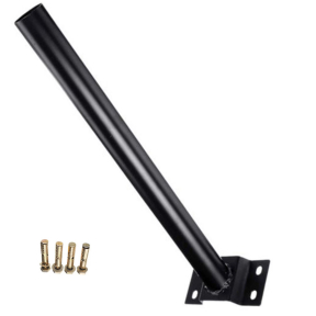 Метална стойка за соларна лампа – ъглова, с крепежни елементи