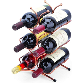 Стойка за 6 бутилки вино