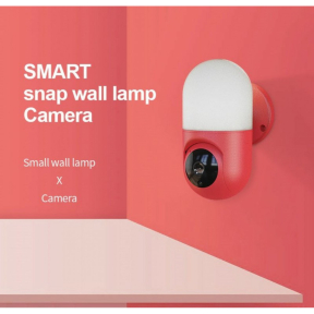 Супер широкоъгълена Smart WiFi камера за видеонаблюдение/лампа Супер широкоъгълена Smart WiFi камера за видеонаблюдение/лампа