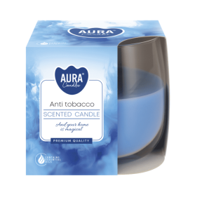 Свещ в чаша, ø7.9x7.2 см - антитабак