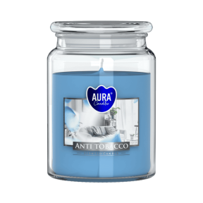  Ароматизирана свещ с капак, ø9.9x14 см - антитабак