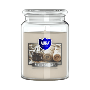  Ароматизирана свещ с капак, ø9.9x14 см - SPA погрижи се за себе си