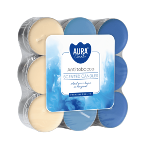 Чаени свещи в алуминиева чашка 18 бр., ø3.9x1.5 см - антитабак