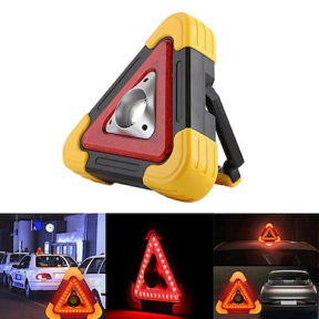 Светещ сигнален триъгълник със соларен панел Светещ сигнален триъгълник със соларен панел
