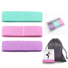 Текстилни тренировъчни ластици – 3бр.