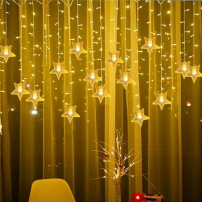 Висящи LED лампи тип звезда