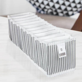 Текстилен органайзер за съхранение тип акордеон - 41x11x12 см. Текстилен органайзер за съхранение тип акордеон - 41x11x12 см.